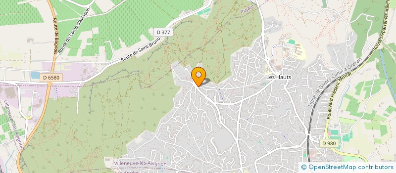 localisation de l'entreprise IMMO GESTION à VILLENEUVE-LES-AVIGNON