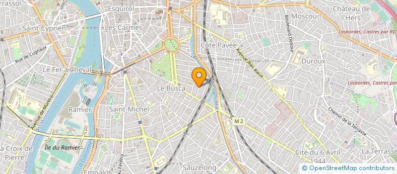 localisation de l'entreprise IMMO GESTION  TOULOUSE
