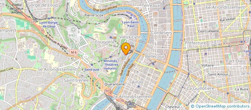 localisation de l'entreprise IMMO GESTION à LYON