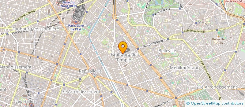 localisation de l'entreprise IMMO GESTION AUDE  PARIS