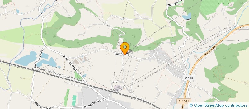 localisation de l'entreprise IMMO GHIRARD  COLAYRAC-SAINT-CIRQ