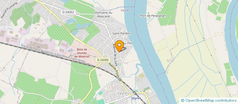 localisation de l'entreprise IMMO GIC  VAYRES