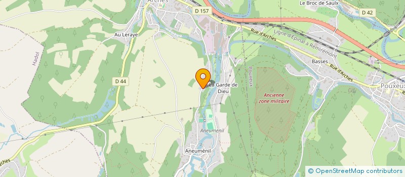 localisation de l'entreprise IMMO GIRAUDO  ARCHES