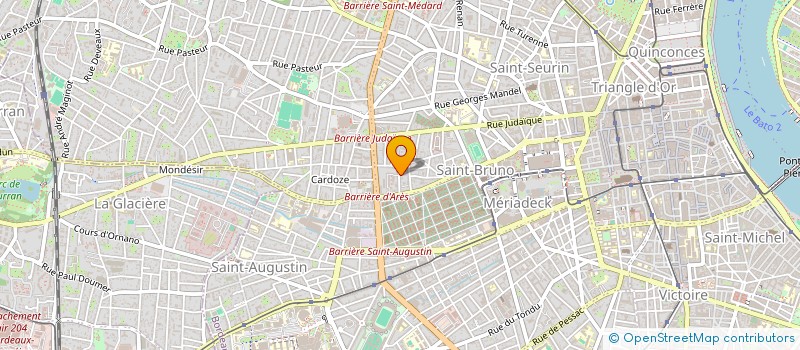 localisation de l'entreprise IMMO GL  BORDEAUX