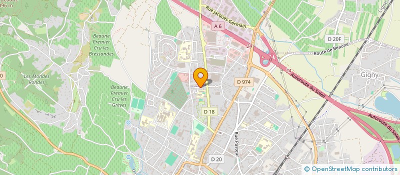 localisation de l'entreprise IMMO GM à BEAUNE