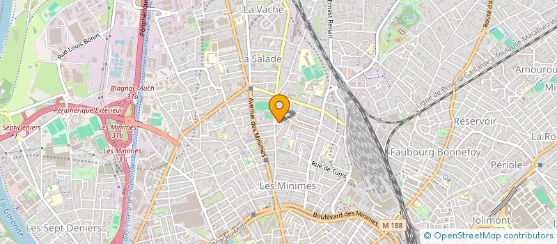 localisation de l'entreprise IMMO GREVET ZENGER à TOULOUSE