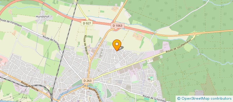 localisation de l'entreprise IMMO GRIES  HAGUENAU