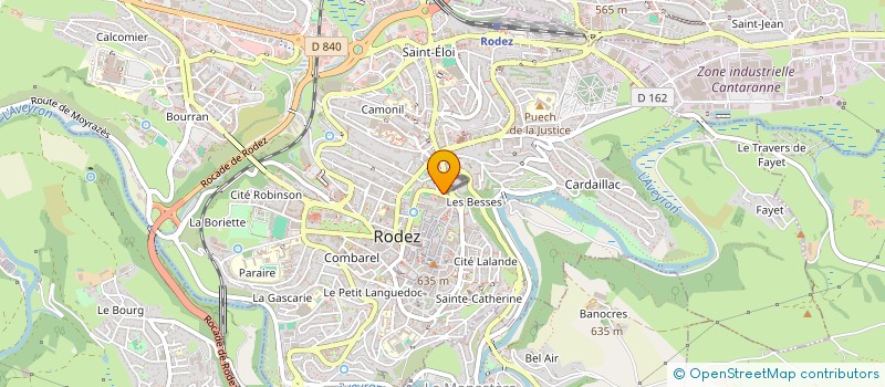 localisation de l'entreprise IMMO GRILLADOO  RODEZ