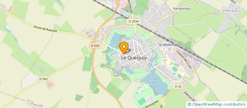 localisation de l'entreprise IMMO GROUP à LE QUESNOY