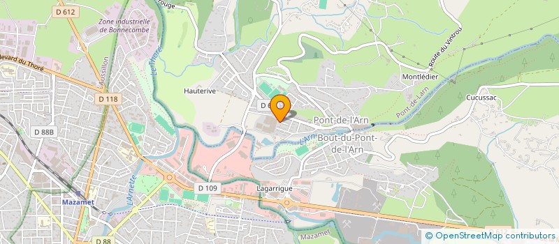 localisation de l'entreprise IMMO GT  PONT-DE-LARN