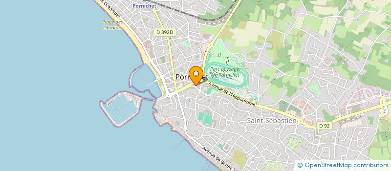 localisation de l'entreprise IMMO GUERIN à PORNICHET