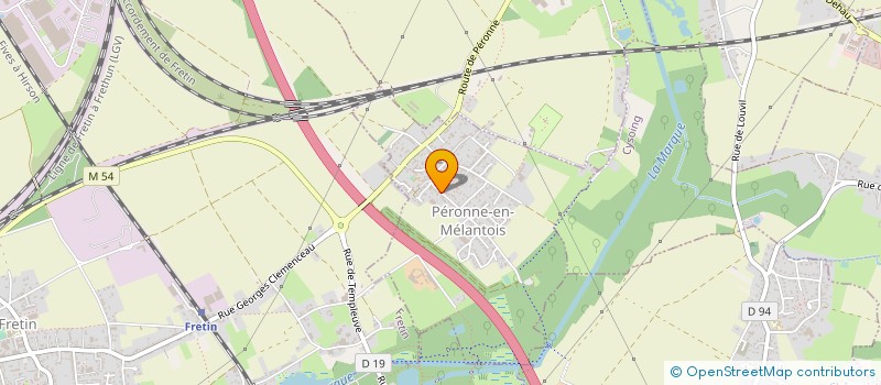 localisation de l'entreprise IMMO GUERMONPREZ à PERONNE-EN-MELANTOIS