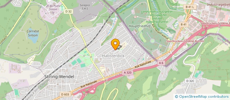 localisation de l'entreprise IMMO GURBUZ  STIRING-WENDEL