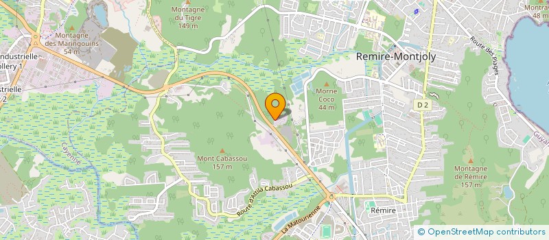 localisation de l'entreprise IMMO GUY  REMIRE-MONTJOLY
