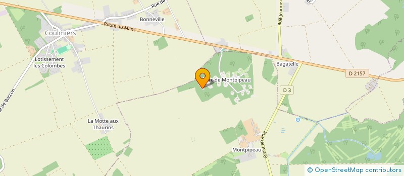 localisation de l'entreprise IMMO-H à HUISSEAU-SUR-MAUVES