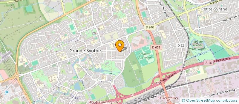 localisation de l'entreprise IMMO H.B  GRANDE-SYNTHE