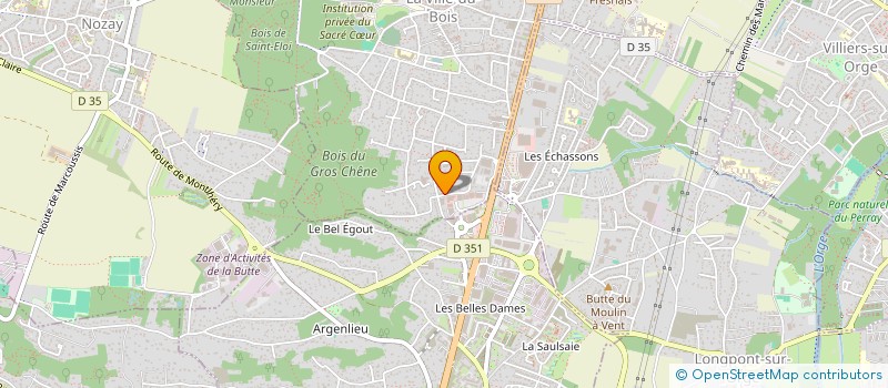 localisation de l'entreprise IMMO HAMIAUX  LA VILLE-DU-BOIS