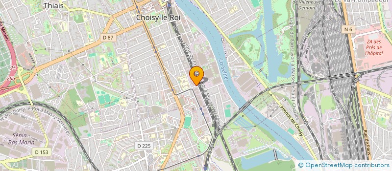 localisation de l'entreprise IMMO HAUT STANDING  VITRY-SUR-SEINE