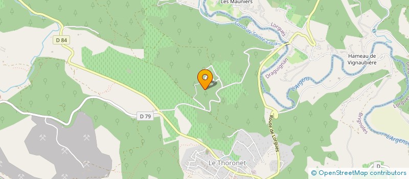 localisation de l'entreprise IMMO HOEBEKE & FILS  LE THORONET