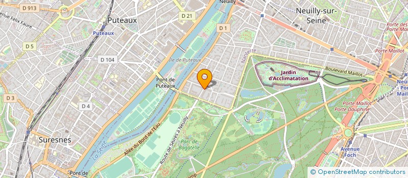 localisation de l'entreprise IMMO HOME INVESTISSEMENT à NEUILLY-SUR-SEINE