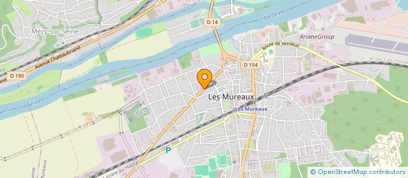 localisation de l'entreprise IMMO'HU à LES MUREAUX