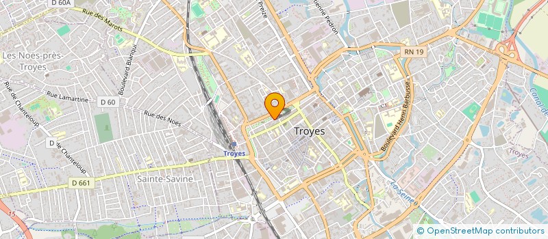 localisation de l'entreprise IMMO HUIT  TROYES