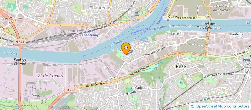 localisation de l'entreprise IMMO II  REZE