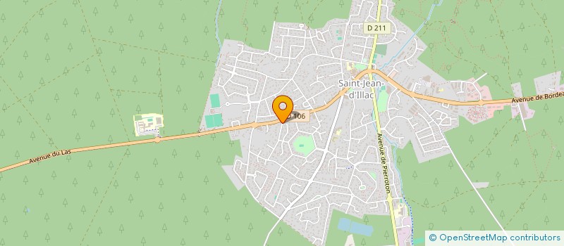 localisation de l'entreprise IMMO-ILLAKINE  SAINT-JEAN-D'ILLAC