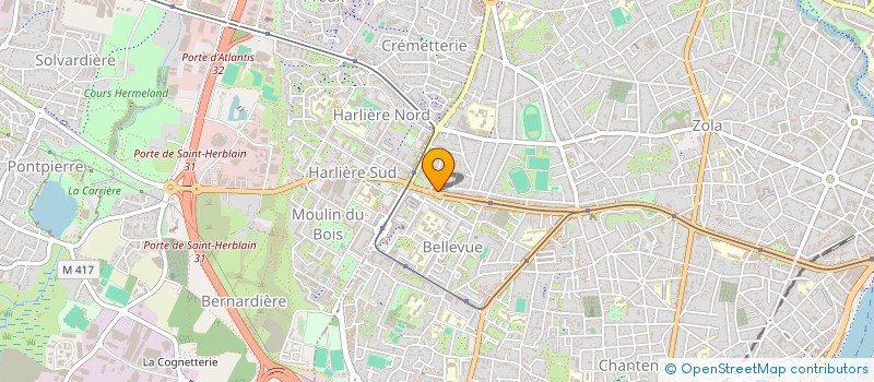 localisation de l'entreprise IMMO IN à NANTES