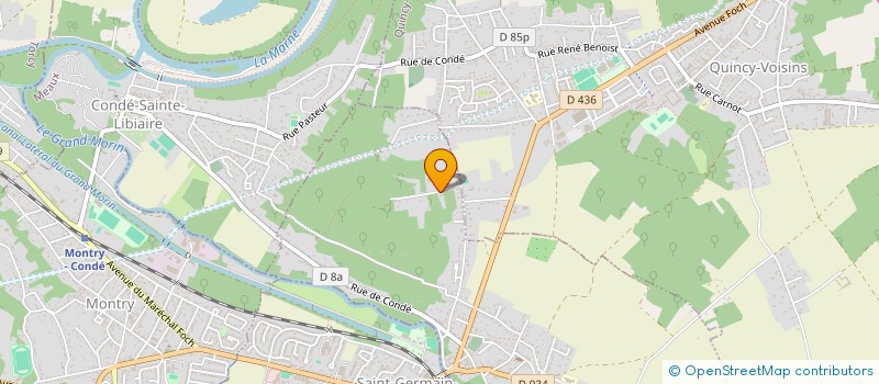 localisation de l'entreprise IMMO INDUS 1 à COUILLY-PONT-AUX-DAMES