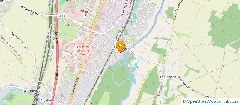 localisation de l'entreprise IMMO INDUS 26  CHASSENEUIL-DU-POITOU