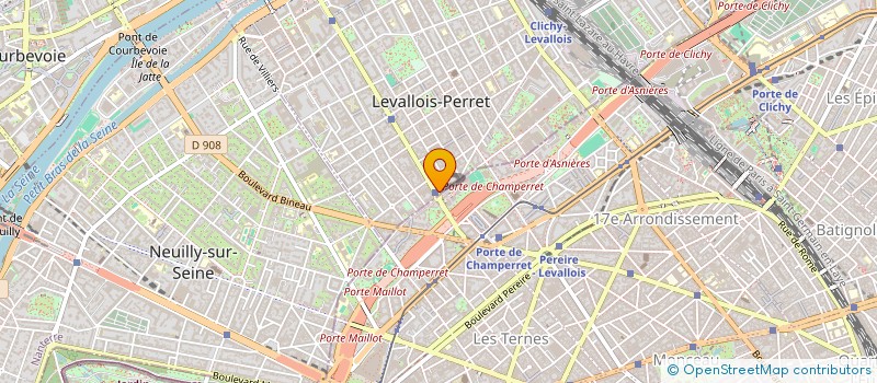 localisation de l'entreprise IMMO INDUSTRY GROUP FRANCE à LEVALLOIS-PERRET