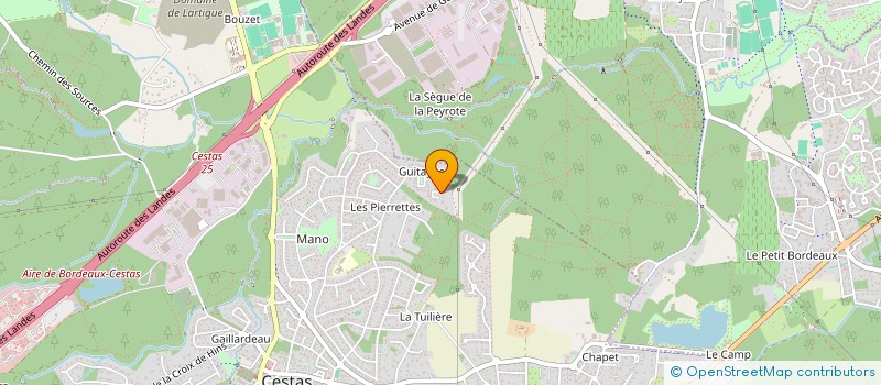 localisation de l'entreprise IMMO INSPIRE  CESTAS