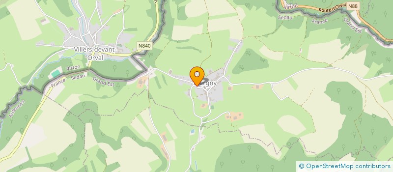 localisation de l'entreprise IMMO INVEST 55  MARGNY