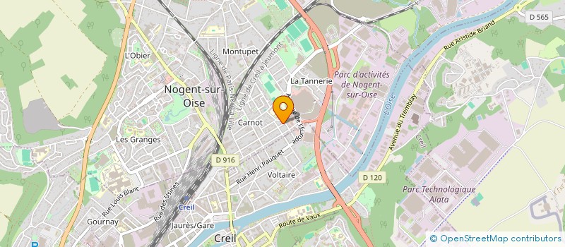 localisation de l'entreprise IMMO INVEST  BEAUVAIS