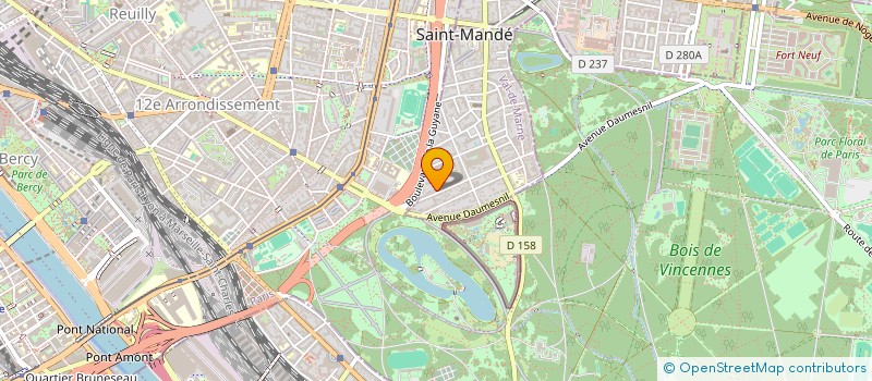 localisation de l'entreprise IMMO INVEST à SAINT-MANDE