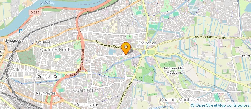 localisation de l'entreprise IMMO INVEST  AVIGNON