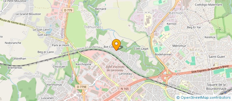 localisation de l'entreprise IMMO INVEST à VANNES