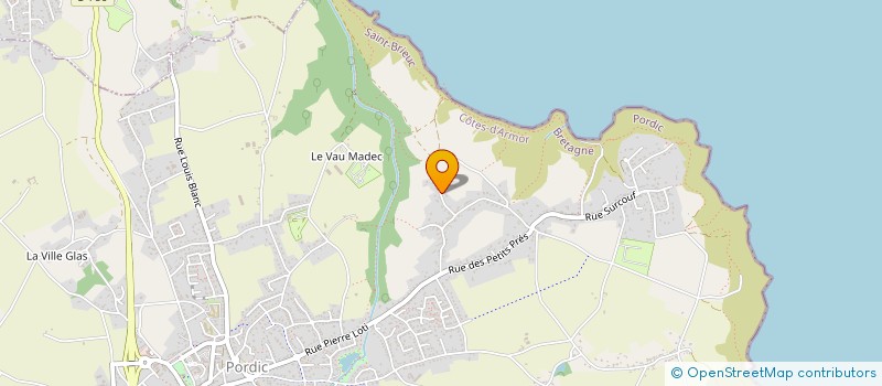 localisation de l'entreprise IMMO INVEST  PORDIC