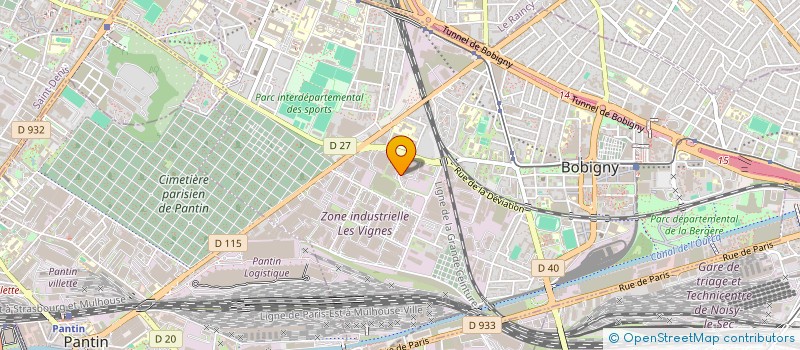 localisation de l'entreprise IMMO INVEST HOME  BOBIGNY