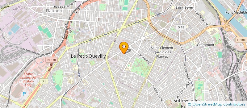 localisation de l'entreprise IMMO INVEST SOLUTION  ROUEN