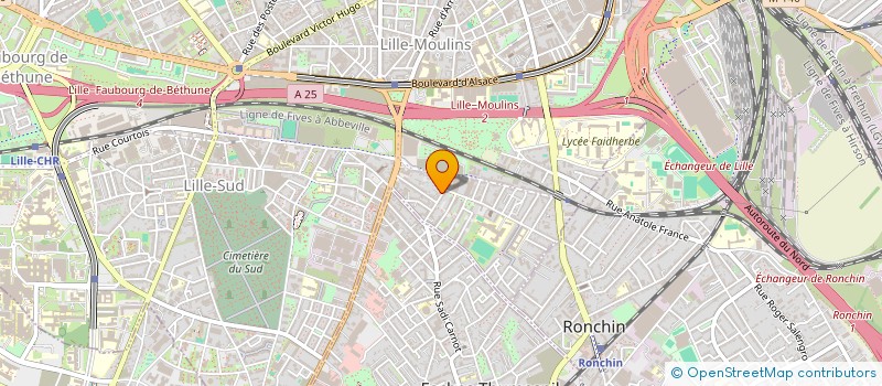 localisation de l'entreprise IMMO-ISOLA à LILLE