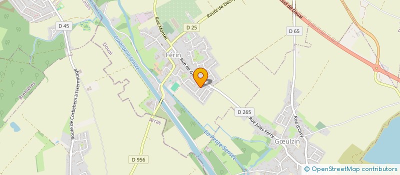 localisation de l'entreprise IMMO J&L  FERIN