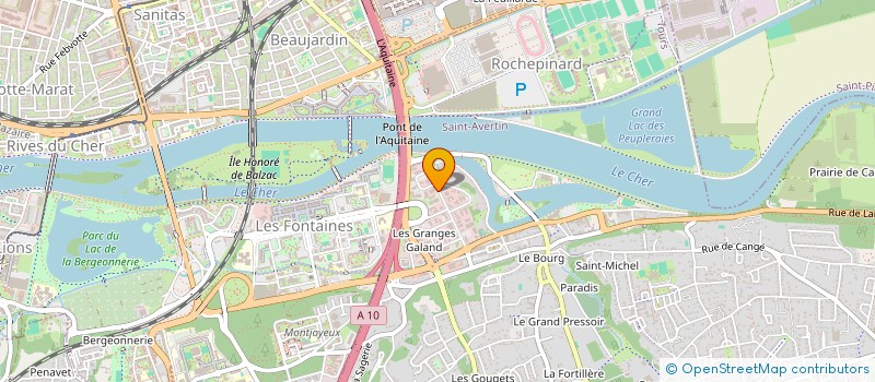 localisation de l'entreprise IMMO JAPPIAC  SAINT-AVERTIN