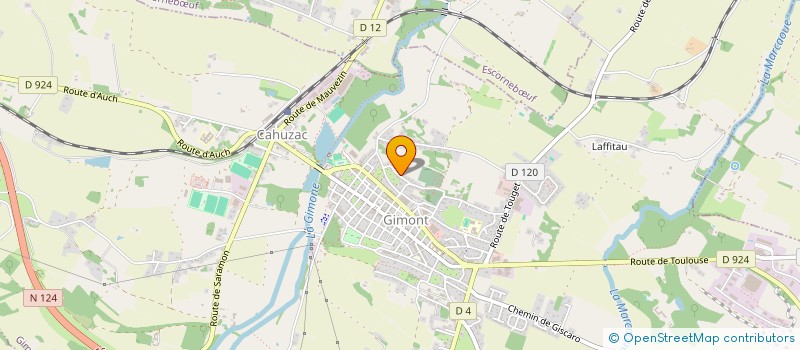 localisation de l'entreprise IMMO JB  GIMONT