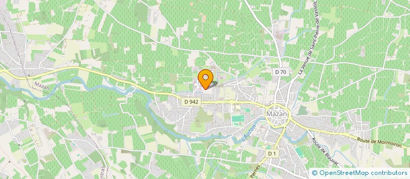 localisation de l'entreprise IMMO JEAY  MAZAN