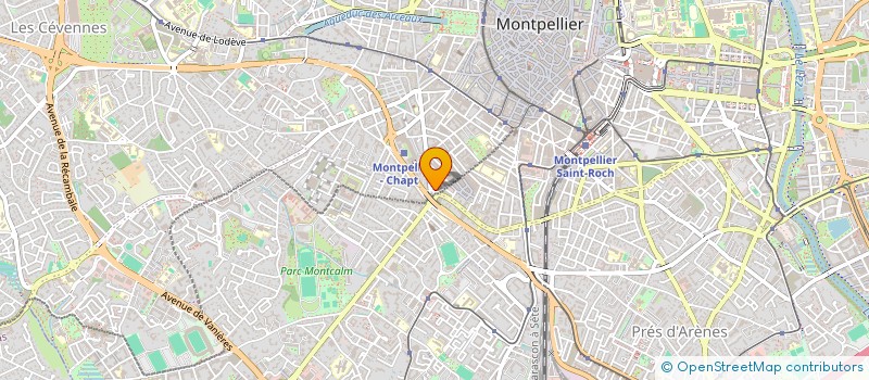 localisation de l'entreprise IMMO JGF à MONTPELLIER