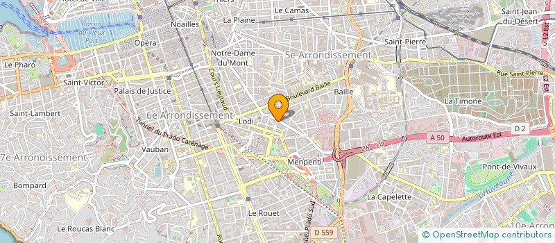 localisation de l'entreprise IMMO-JM à MARSEILLE