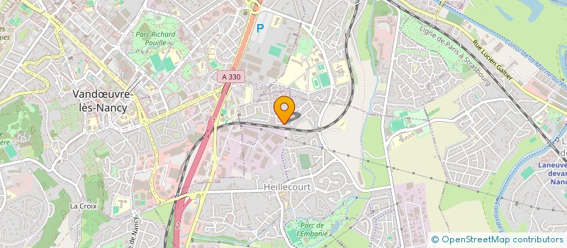 localisation de l'entreprise IMMO-JMC  HEILLECOURT