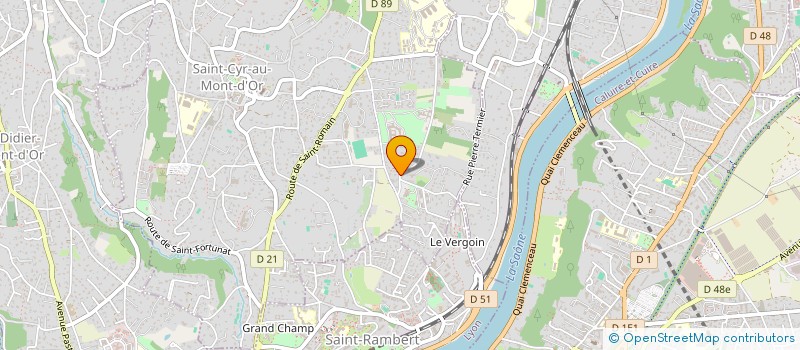 localisation de l'entreprise IMMO JO CORDERIE  SAINT-CYR-AU-MONT-D'OR